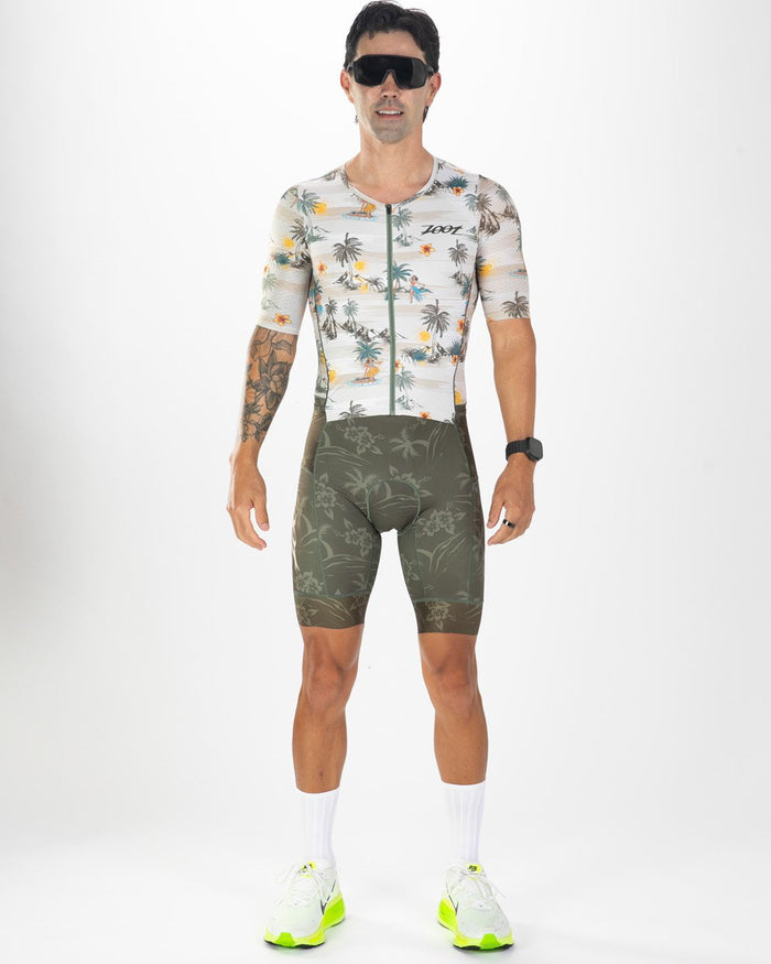 Zoot Sports TRI AERO RACESUITS Men's Ltd Tri Aero Fz Racesuit - Kaholo