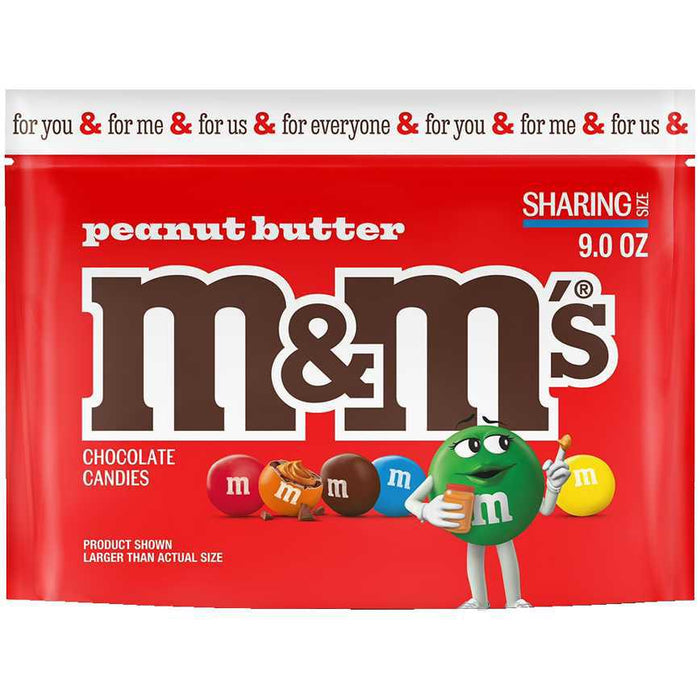 M&M’s Peanut Butter Chocolate Candies Sharing Size 9.0 oz.