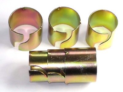 Muffler reducers exhaust shims adapters 1 1/2" - 1 3/4" 1.5" to 1.75 Triumph BSA