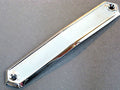 Name Plate Backing side panel chrome badge 1973-1978 Triumph 60-4150