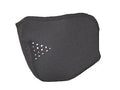Neoprene Black Half Face Mask cold weather riding accessory wind water resistant