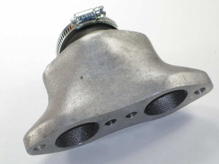 Norton Commando 2-1 intake Manifold Mikuni VM30 32 34mm spigot mounted
