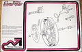 Norton Commando 850 front wheel brake assembly poster MK2 MK3 MKII MKIII