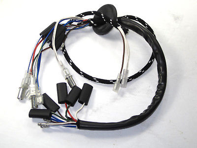 Norton wire harness Commando 1970 71 72 73 74 headlight front UK Made Cloth