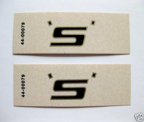 NORTON motorcycle Commando S Decal Logo pair high pipe model