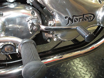 NORTON rubber set 1963-74 footrest kick start shift Commando Atlas Dominator