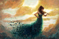 Original "One Final Melody" Oil Painting 20"x30" by Christopher Clark