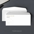 Personalized Century 21 real estate office envelope with return address