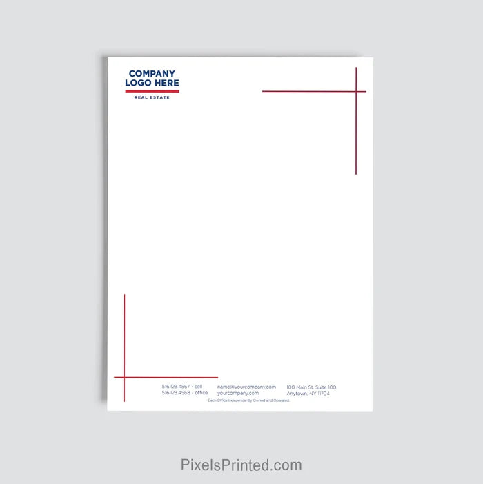 ERA Real Estate agent letterhead personalized for office use