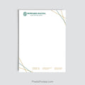 Personalized Howard Hanna real estate letterhead for brokerage offices