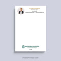 Personalized Howard Hanna realtor notepad with headshot and contact information