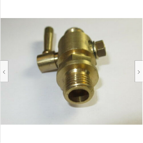 Petcock Brass 1/4" BSP PETROL TAP 1/4 x1/4 LARGE BORE Triumph Norton BSA 82-3057
