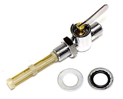 Petcock Main lever fuel petrol tap Norton Matchless Velocette 03-3155 UK MADE