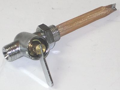 Petcock UK Made Reserve 83-2801 No Standpipe fuel tap gas valve Triumph Norton