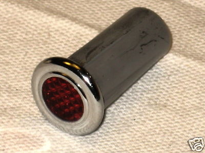 Pilot light red indicator Lucas 54363454 99-1208 Norton BSA Warning lens