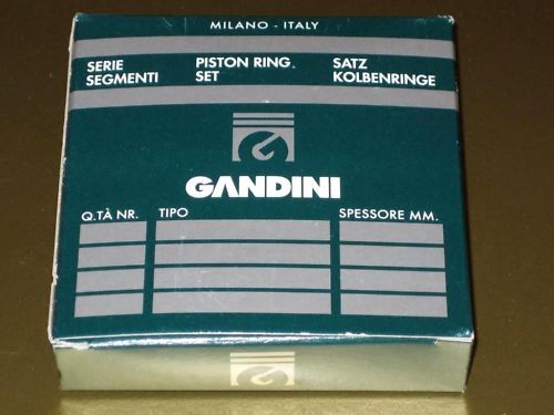 Piston rings BSA A65 unit 650 twin size standard Gandini Italy