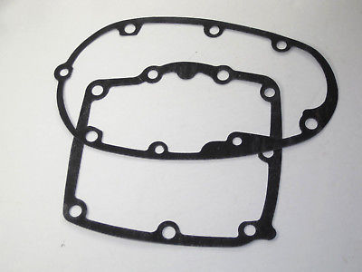 Pre-unit inner and outer gearbox cover gaskets Triumph 650 trans gasket pair