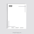 eXp Realty agent letterhead personalized for a real estate brokerage