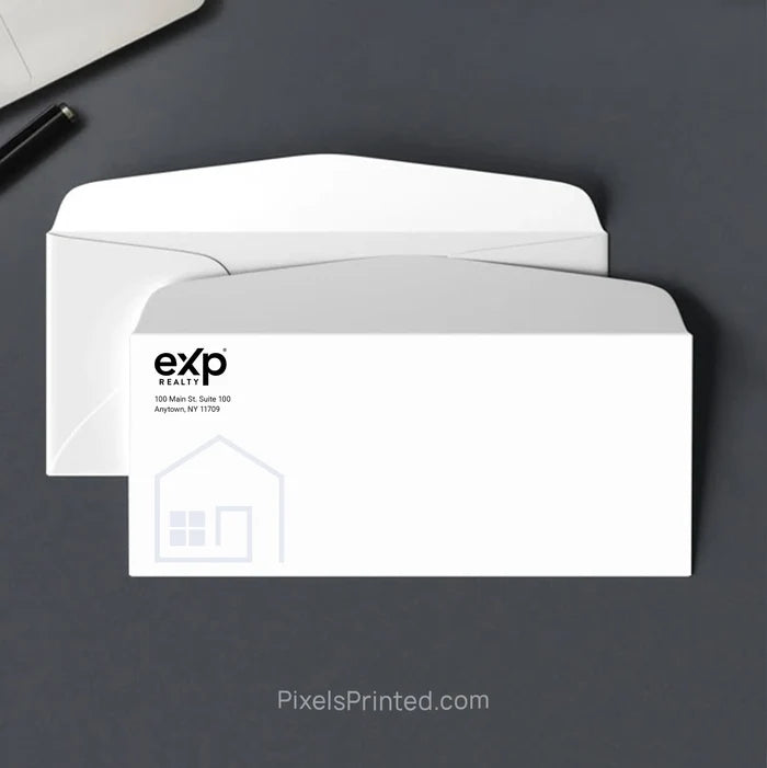 Custom eXp Realty real estate office envelope