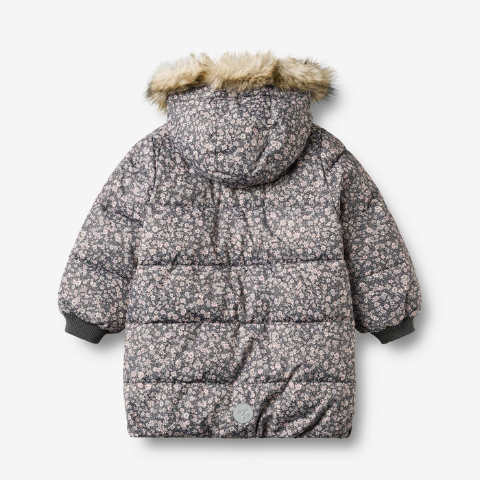 Wheat Outerwear Puffer Jacket Vinteren Jacket 9670 dark charcoal flowers