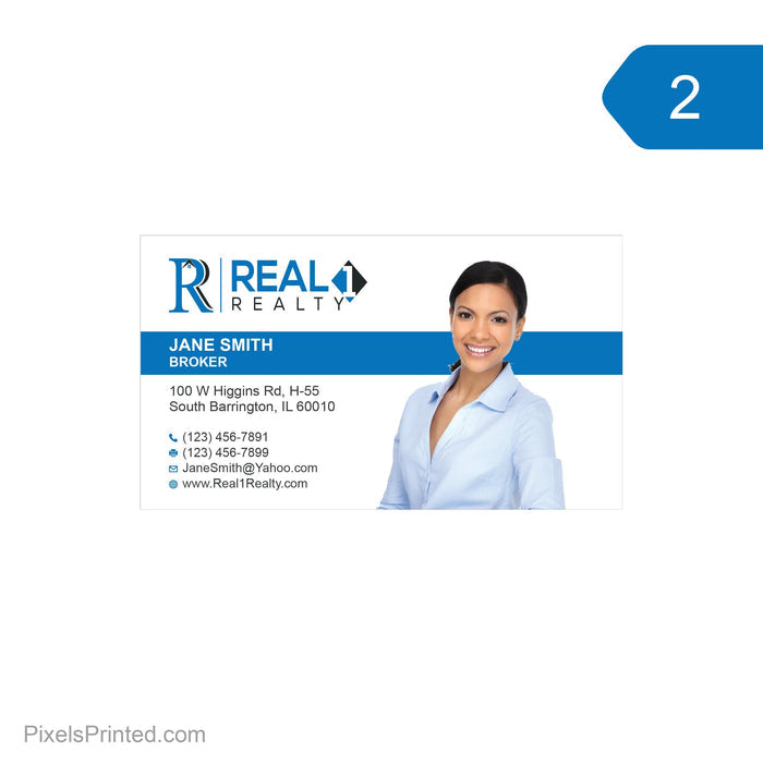 R1R custom business cards Pixels Printed
