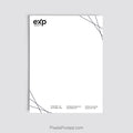 eXp Realty real estate office letterhead personalized for brokerage use