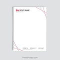 Keller Williams real estate office letterhead personalized for brokerage use