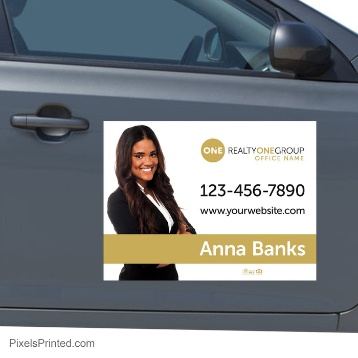 Realty ONE Group car decals PixelsPrinted