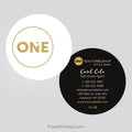 Realty ONE Group circle business cards Business Cards PixelsPrinted