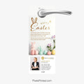elegant Realty ONE Group Easter door hangers for real estate agents spring marketing