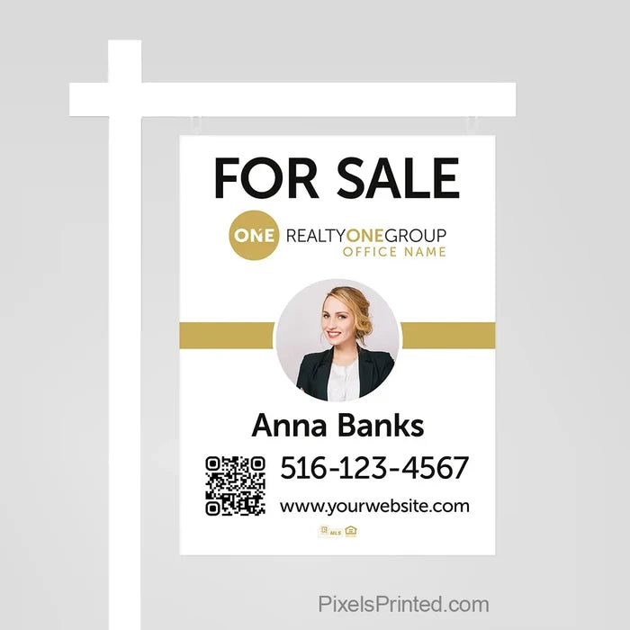 Realty ONE Group for sale sign panels sign panels PixelsPrinted