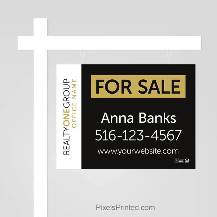 Realty ONE Group for sale sign panels sign panels PixelsPrinted