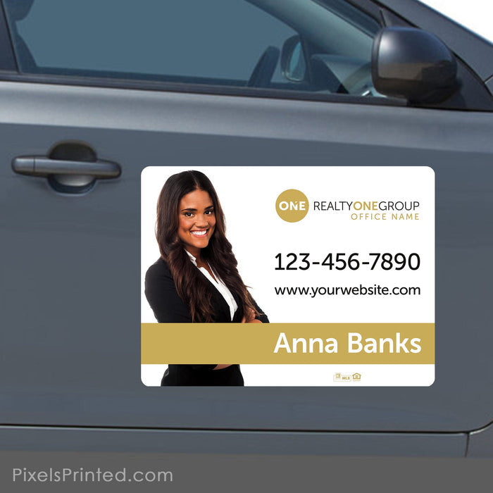 Realty ONE Group real estate car magnets PixelsPrinted