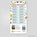 Realty ONE Group Real Estate Farmers Market Calendar Postcard Magnets postcard magnets PixelsPrinted