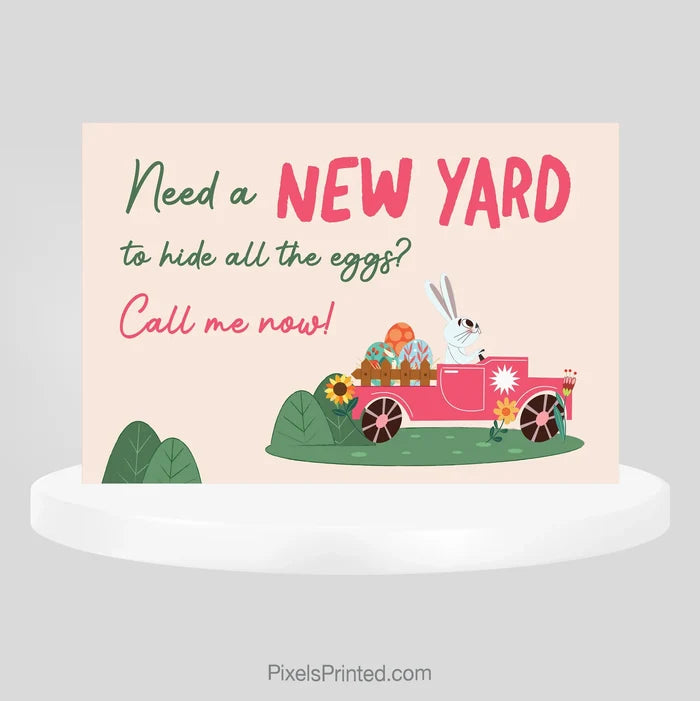 Realty One Group real estate hop into a new home Easter postcards PixelsPrinted
