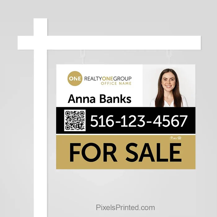Realty ONE Group real estate sign panels sign panels PixelsPrinted