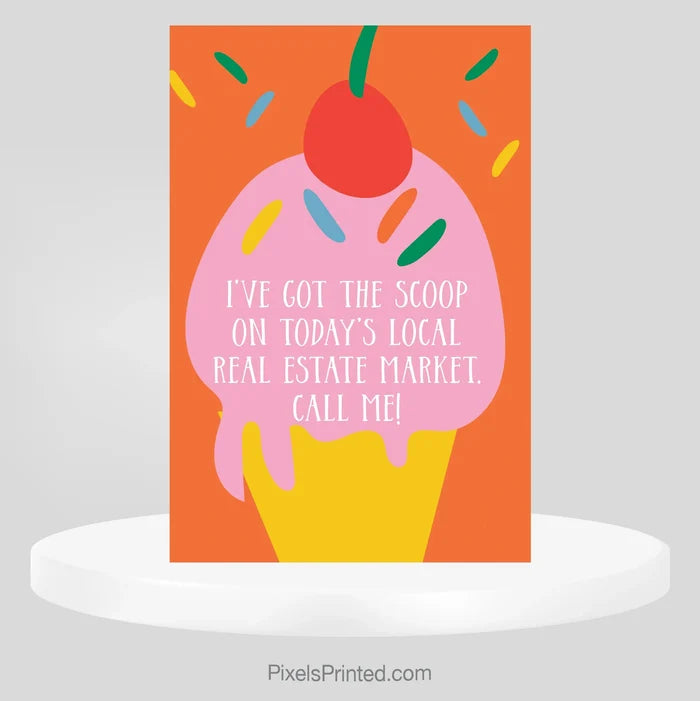 Realty One Group summer got the scoop on the real estate market postcards PixelsPrinted