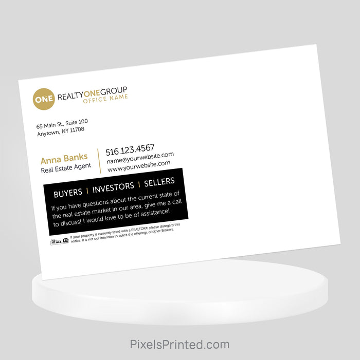 Realty One Group Thanksgiving postcards PixelsPrinted
