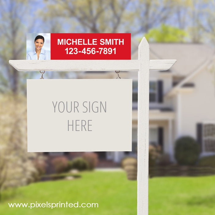 REMAX name and number sign riders PixelsPrinted