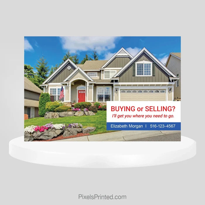 REMAX real estate agent announcement postcards PixelsPrinted
