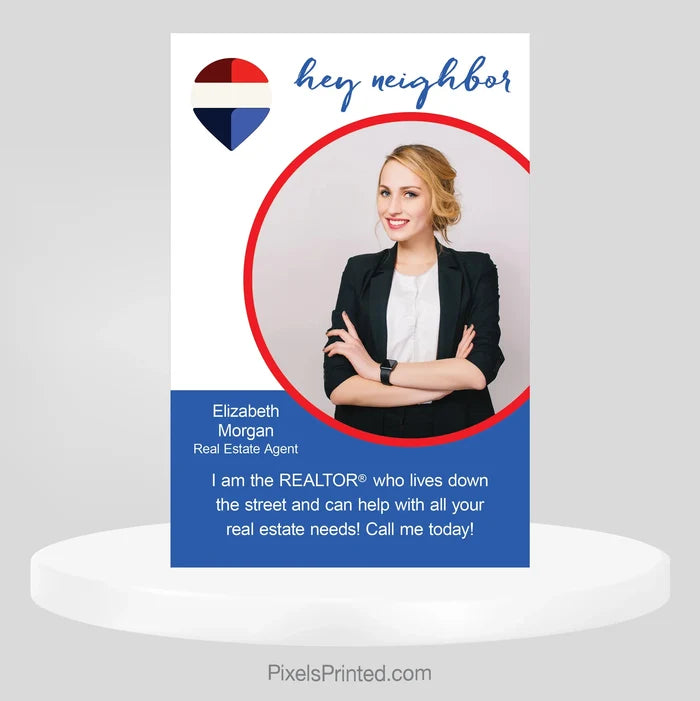 REMAX real estate agent announcement postcards PixelsPrinted