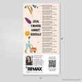 REMAX Real Estate Farmers Market calendar Postcard Magnets postcard magnets PixelsPrinted