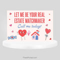 REMAX real estate Happy Valentine's Day matchmaker postcards PixelsPrinted