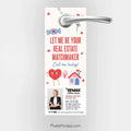 REMAX Real Estate Matchmaker Valentine's Day Door Hangers PixelsPrinted