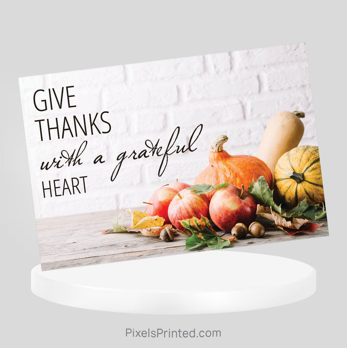 REMAX real estate Thanksgiving postcards PixelsPrinted