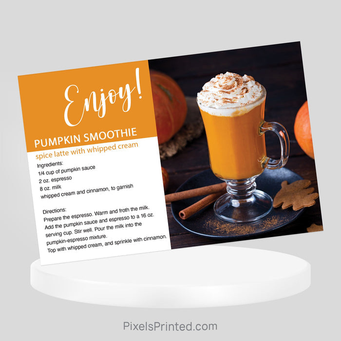 REMAX real estate Thanksgiving recipe postcards PixelsPrinted