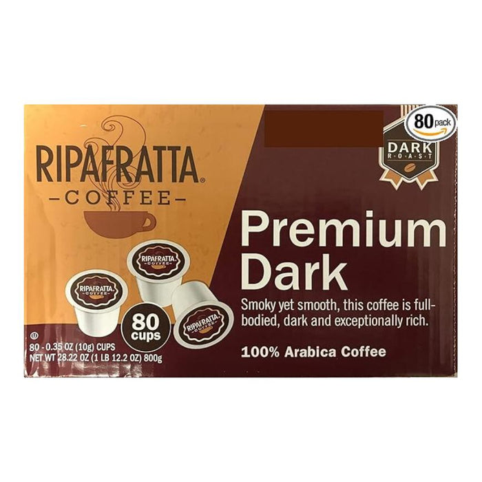 Ripafratta Premium Dark Coffee 80 ct.