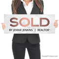 Rose Gold Sold By Realtor Photo Prop