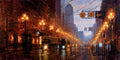 San Francisco at Dusk by Christopher Clark