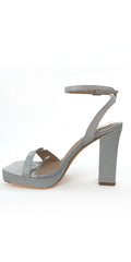 silver/size/6/ Camille La Vie/Satin Block Heel Platform Ankle Strap Sandal /left